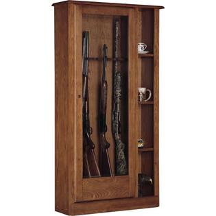 American Furniture Classics 10 Gun/Curio Cabinet Combination