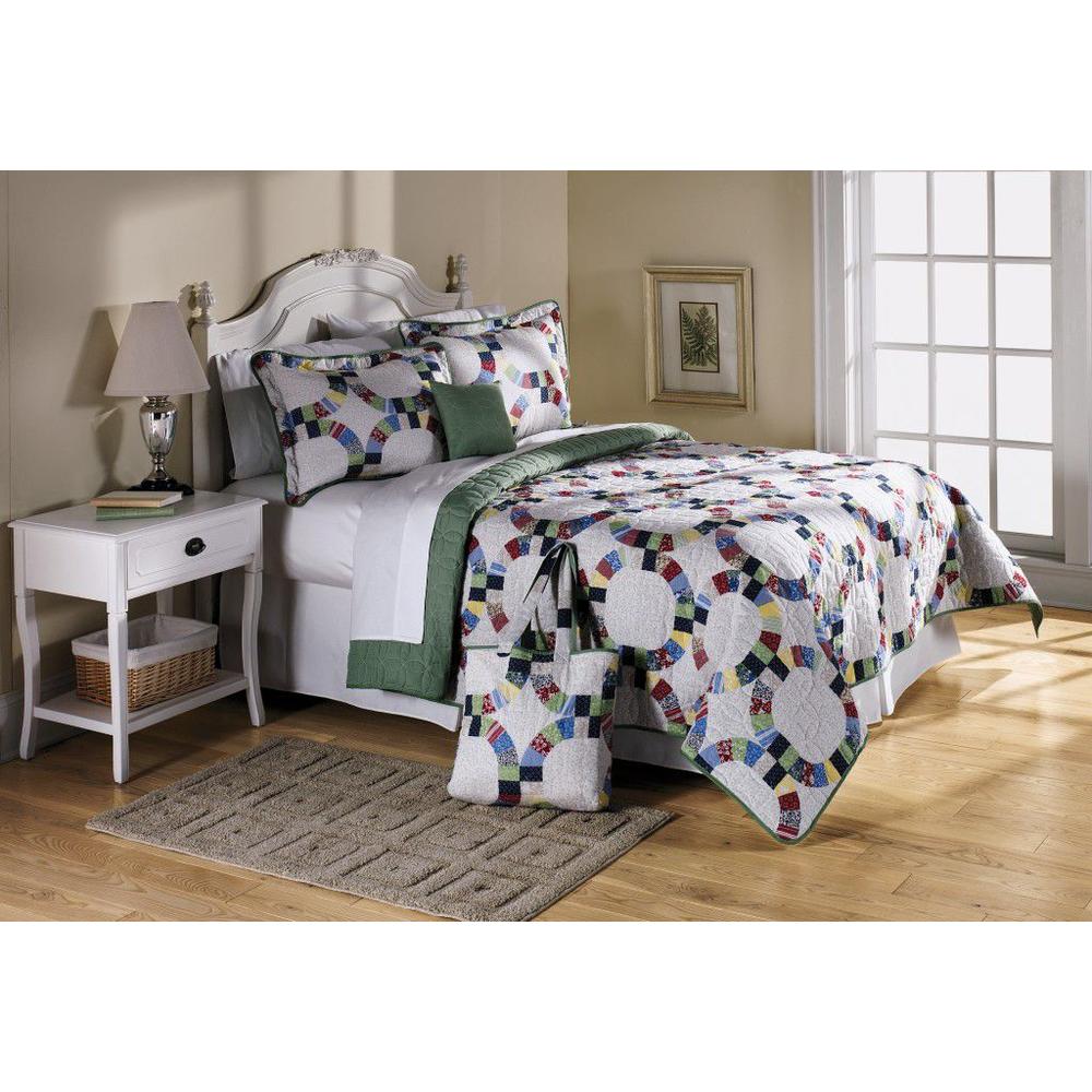 Essential Home Heirloom 5 Piece Quilt Set