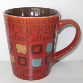Home Essentials Red Word Coffee Mug