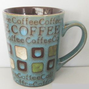 Home Essentials Blue Word Coffee Mug