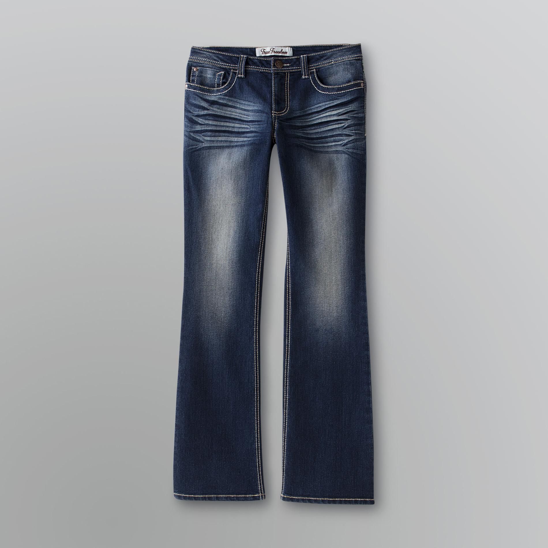 True Freedom Junior's Heart Me Bootcut Jeans