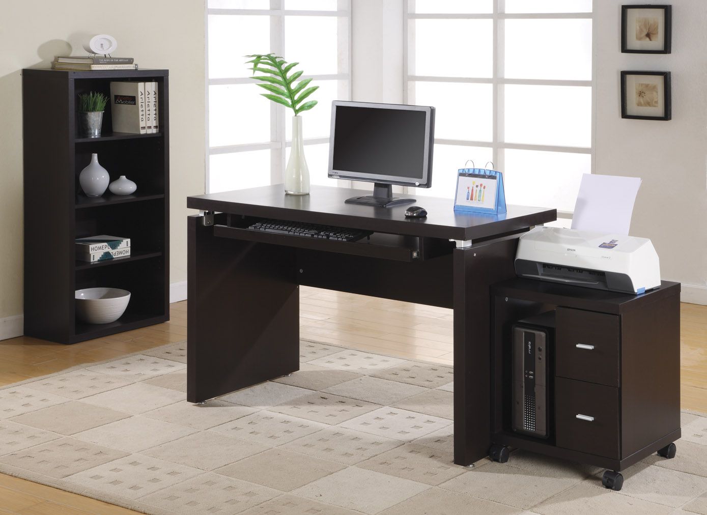 Monarch Specialties 48 Computer Desk Cappuccino