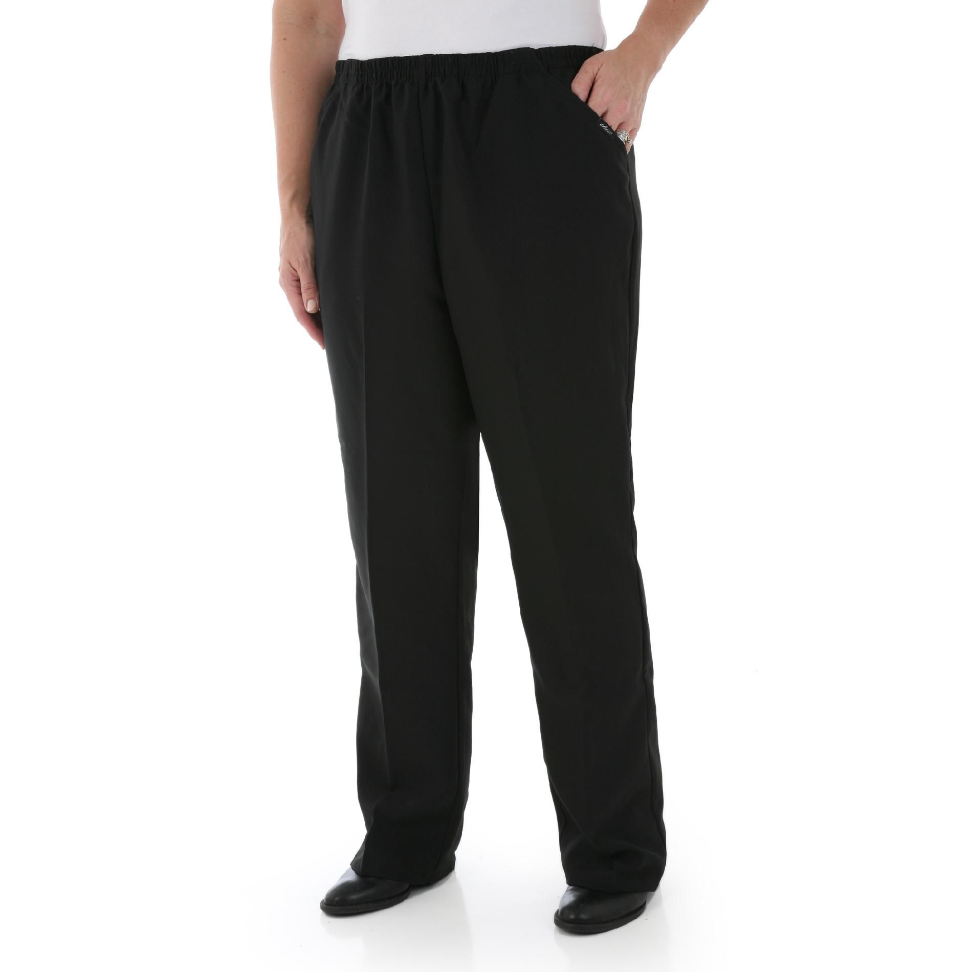 Chic Women&#8217;s Pants Polyester Black