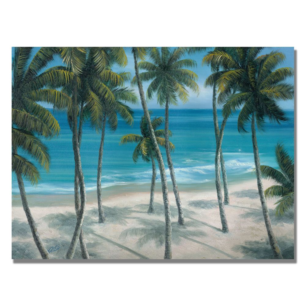 Trademark Global 18x24 inches Rio "Barbados Palms"