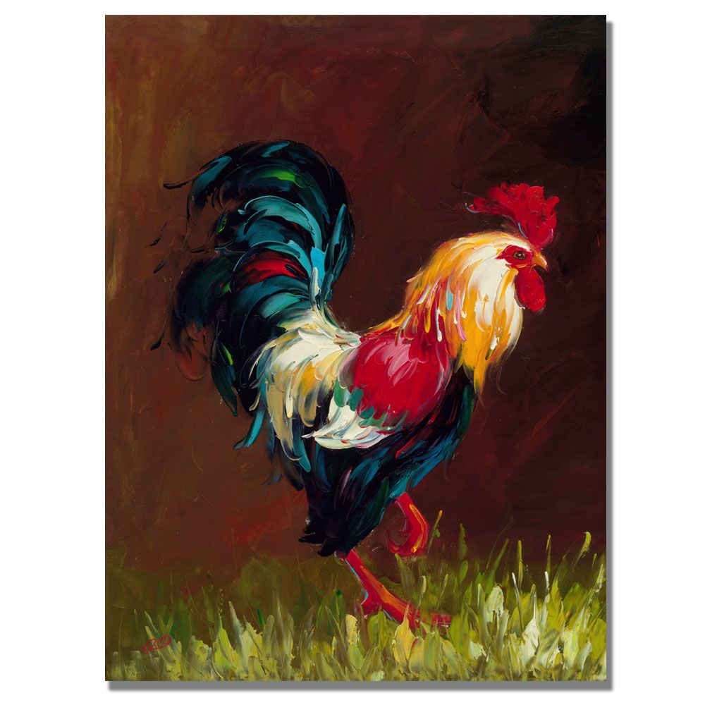 Trademark Global 26x32 inches Rio "Rooster"