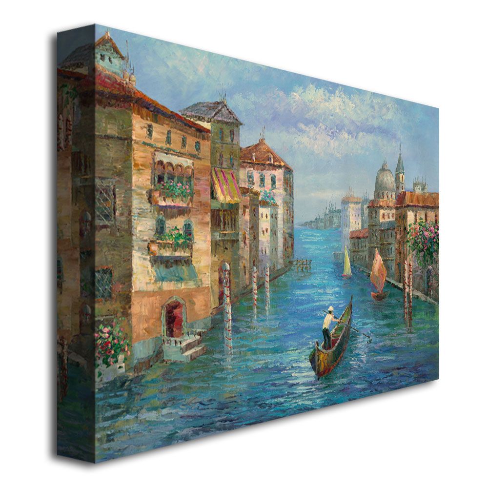 Trademark Global 26x32 inches Rio "Solitary Gondolier"