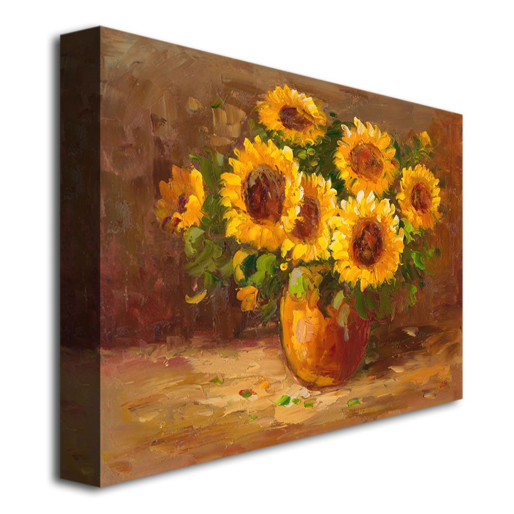 Trademark Global 18x24 inches "Sunflowers Still Life"