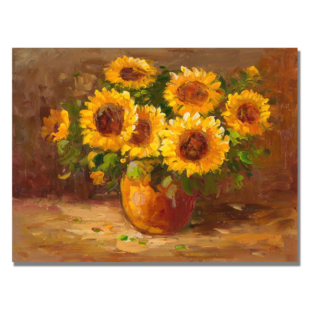Trademark Global 18x24 inches "Sunflowers Still Life"