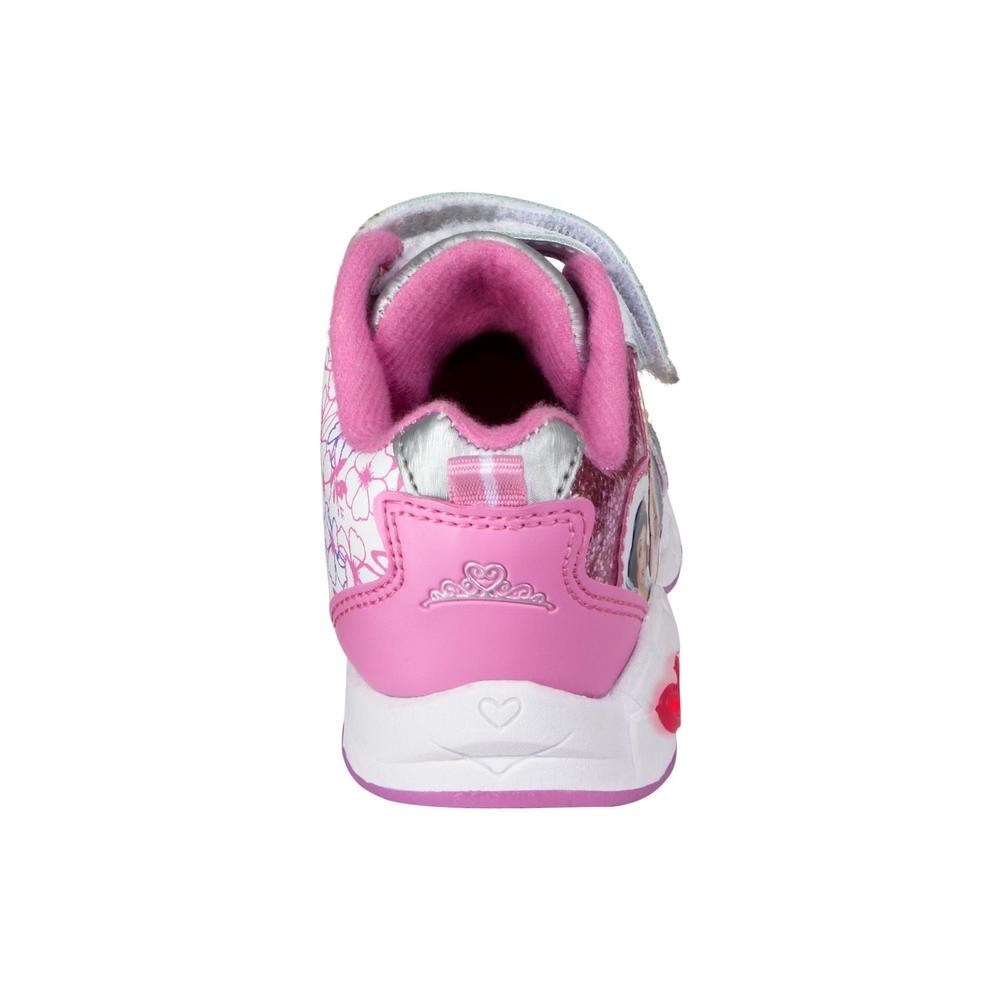 Disney Toddler Girl's Princess Sparkle Athletic Shoe - White