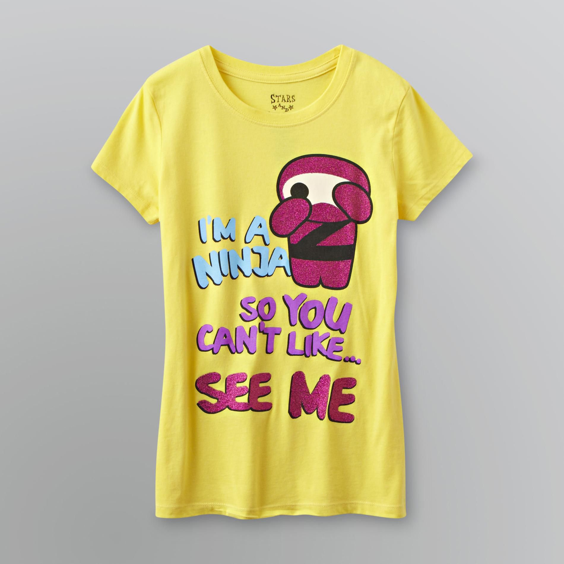 Hybrid Girl's Graphic T-Shirt - Ninja