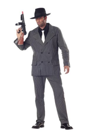 CALIFORNIA COSTUME COLLECTIONS Gangster Adult Costume Size: M