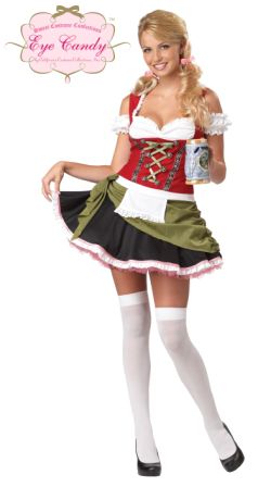 Eye Candy Bavarian Bar Maid Costume
