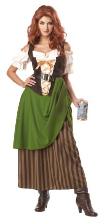 CALIFORNIA COSTUME COLLECTIONS Tavern Maiden Adult Costume