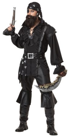 CALIFORNIA COSTUME COLLECTIONS Plundering Pirate Halloween Costume