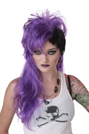 CALIFORNIA COSTUME COLLECTIONS Smash Punk Wig - Halloween accessories