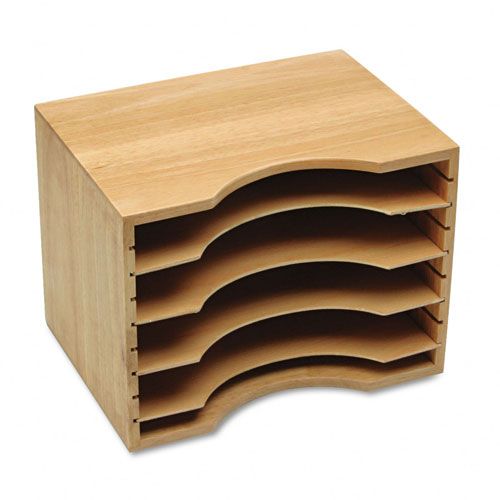 Safco SAF3626LO Solid Wood Stackable Sorter