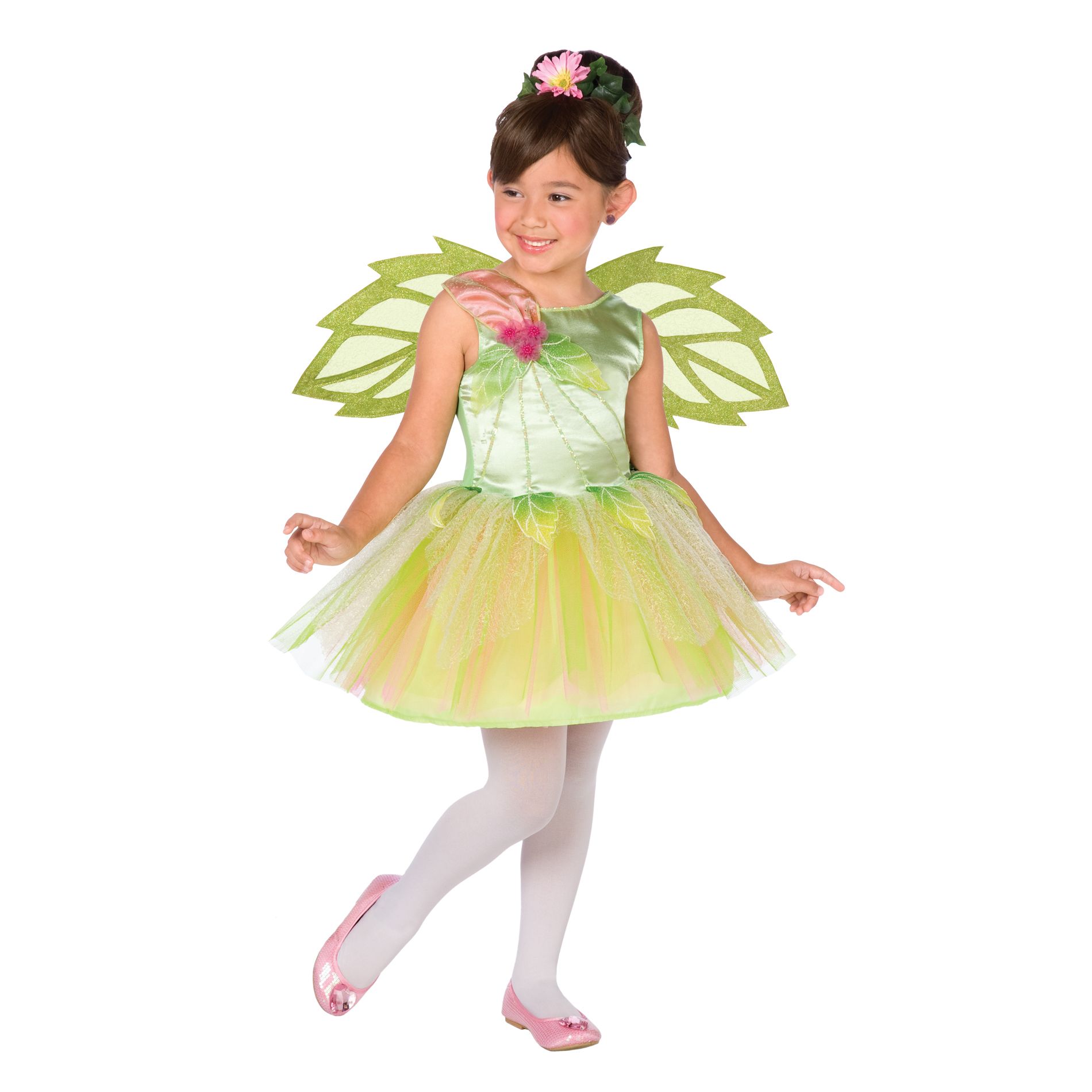 Totally Ghoul Green Fairy Girl's Halloween Costume