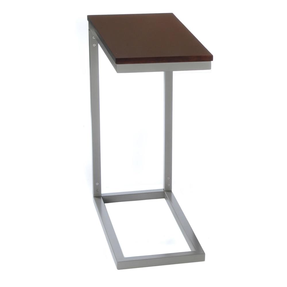 Bay Shore Collection Modern Side Table  - Espresso