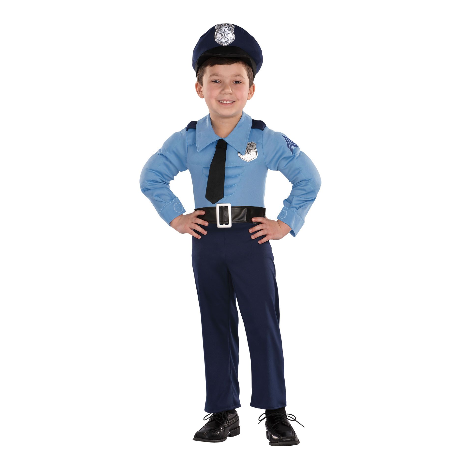 Totally Ghoul Muscle Police Halloween Costume Toddler
