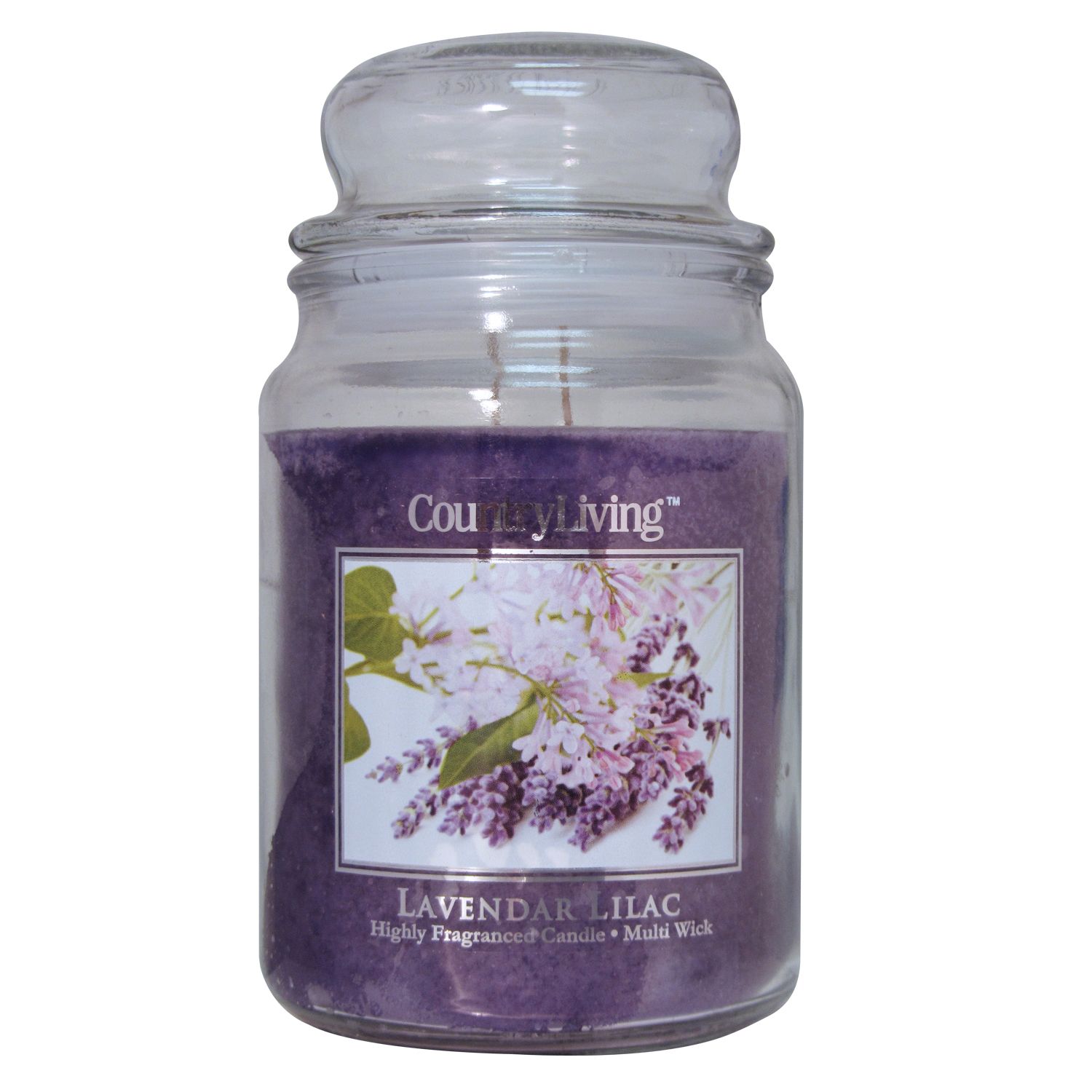 Country Living 18oz Jar Candle - Lavender Lilac