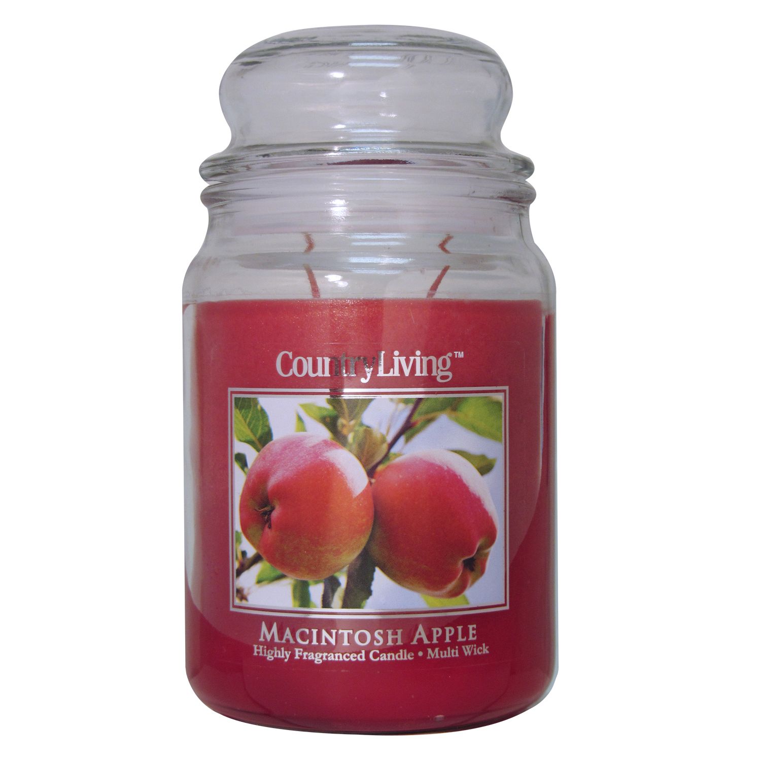Country Living 18oz Jar Candle - Macintosh Apple