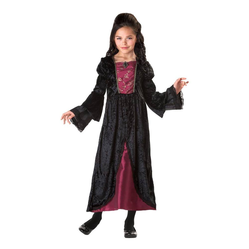 Totally Ghoul Burgundy Evil Queen Halloween Costume Girl