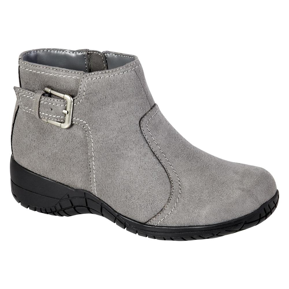 Basic Editions Women's Fawn Fashion Boot Wide Width - Grey