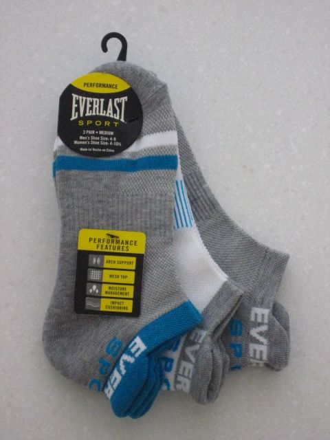 Everlast&reg; Sport Women&#8217;s Socks Sport 3pk