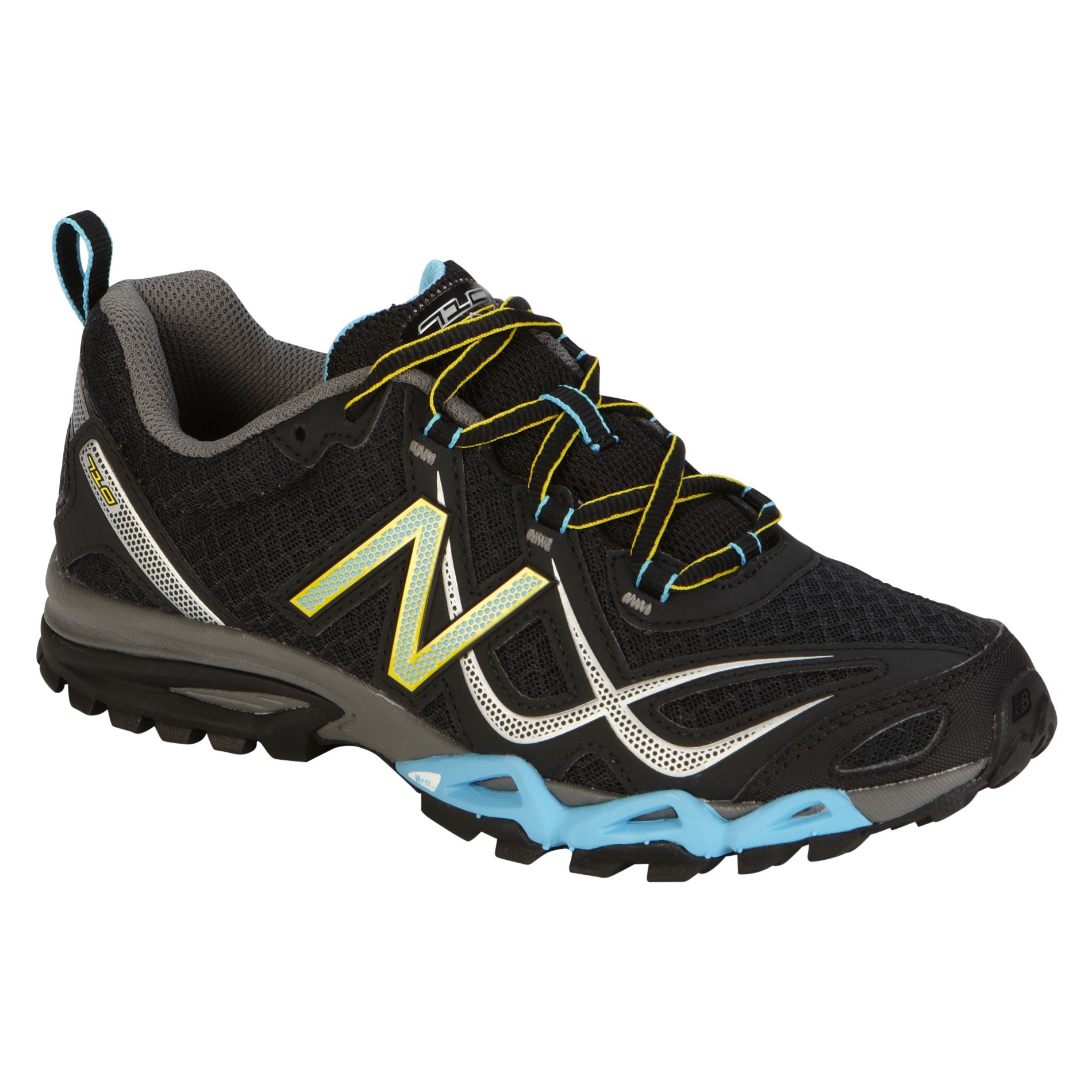 New Balance Women's 710 Trail Running Athletic Shoe - Black/Blue