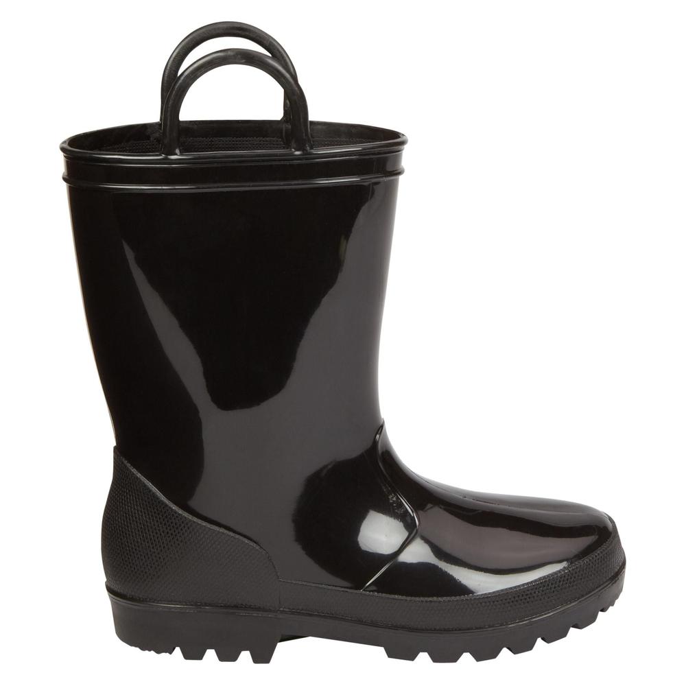 Intrigue Girl's Rain Boot Splash - Black