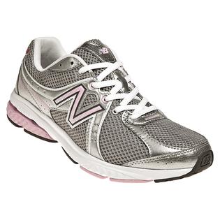 New Balance Women's 665 Komen Walking Athletic Shoe Wide Avail - Silver ...
