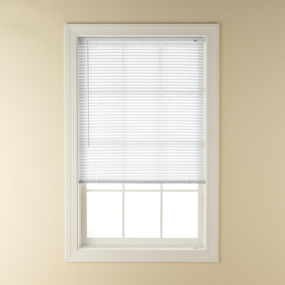 Bali Window Solutions Bali One-Inch White Light-Filtering Blinds