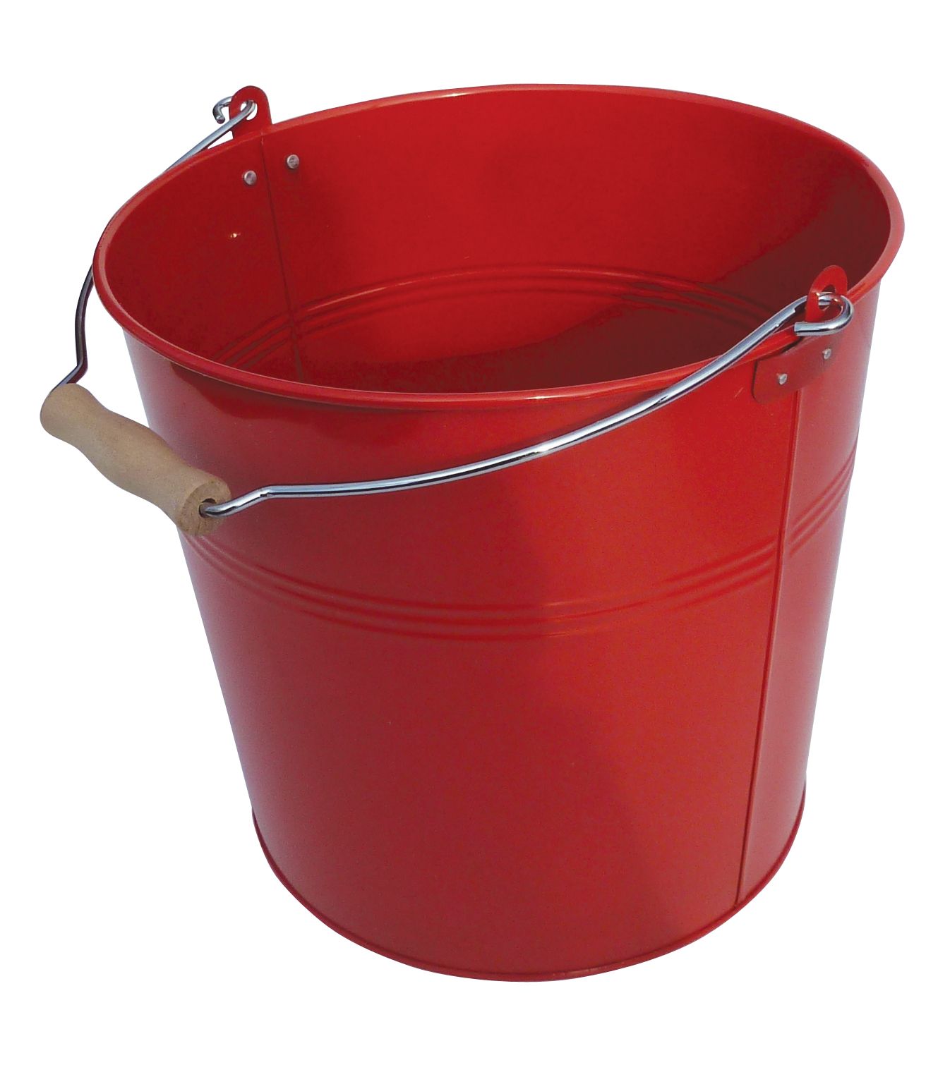 Neu Home Round Storage Bucket Red