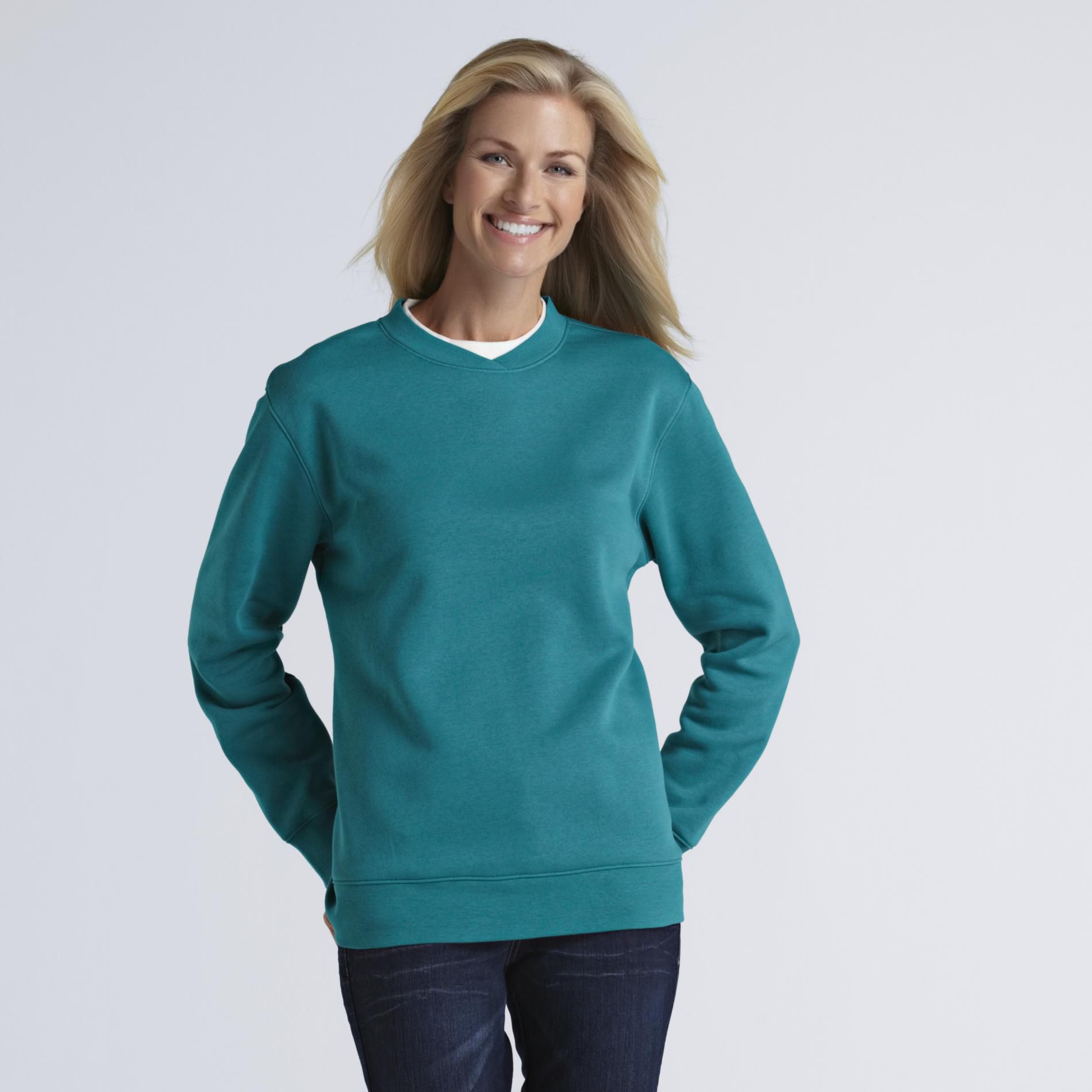 Laura Scott Women's Double Neck Sweatshirt