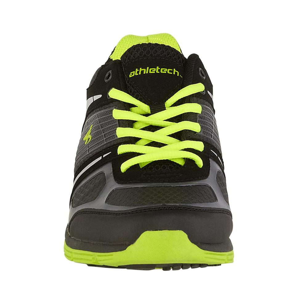 Athletech Men's Ath LHawk Low Profile Athletic Shoe Black/Lime
