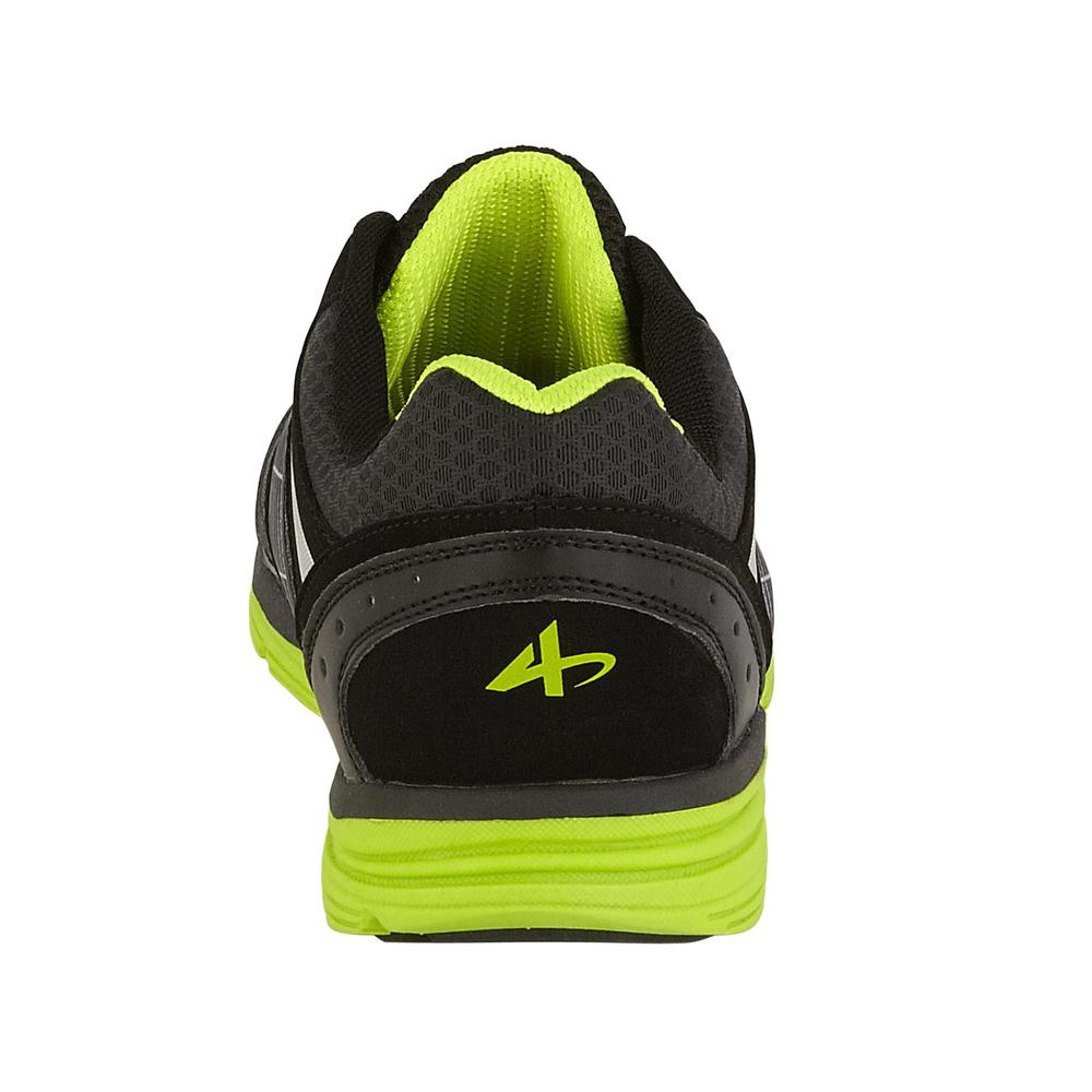 Athletech Men's Ath LHawk Low Profile Athletic Shoe Black/Lime