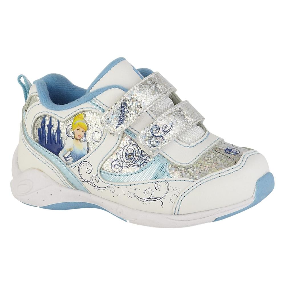 Disney Toddler Girl's Cinderella Athletic Shoe - White
