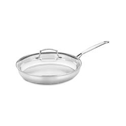 Cuisinart Chef's Classic 12" Stainless Steel Skillet w/Glass Lid
