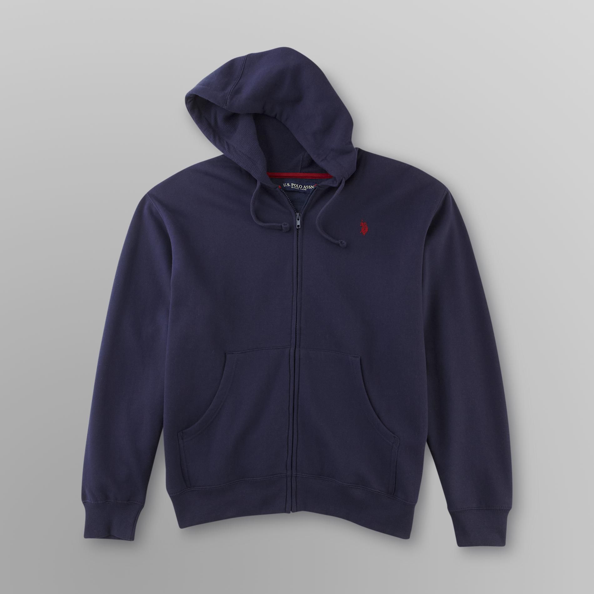 us polo zip up hoodie