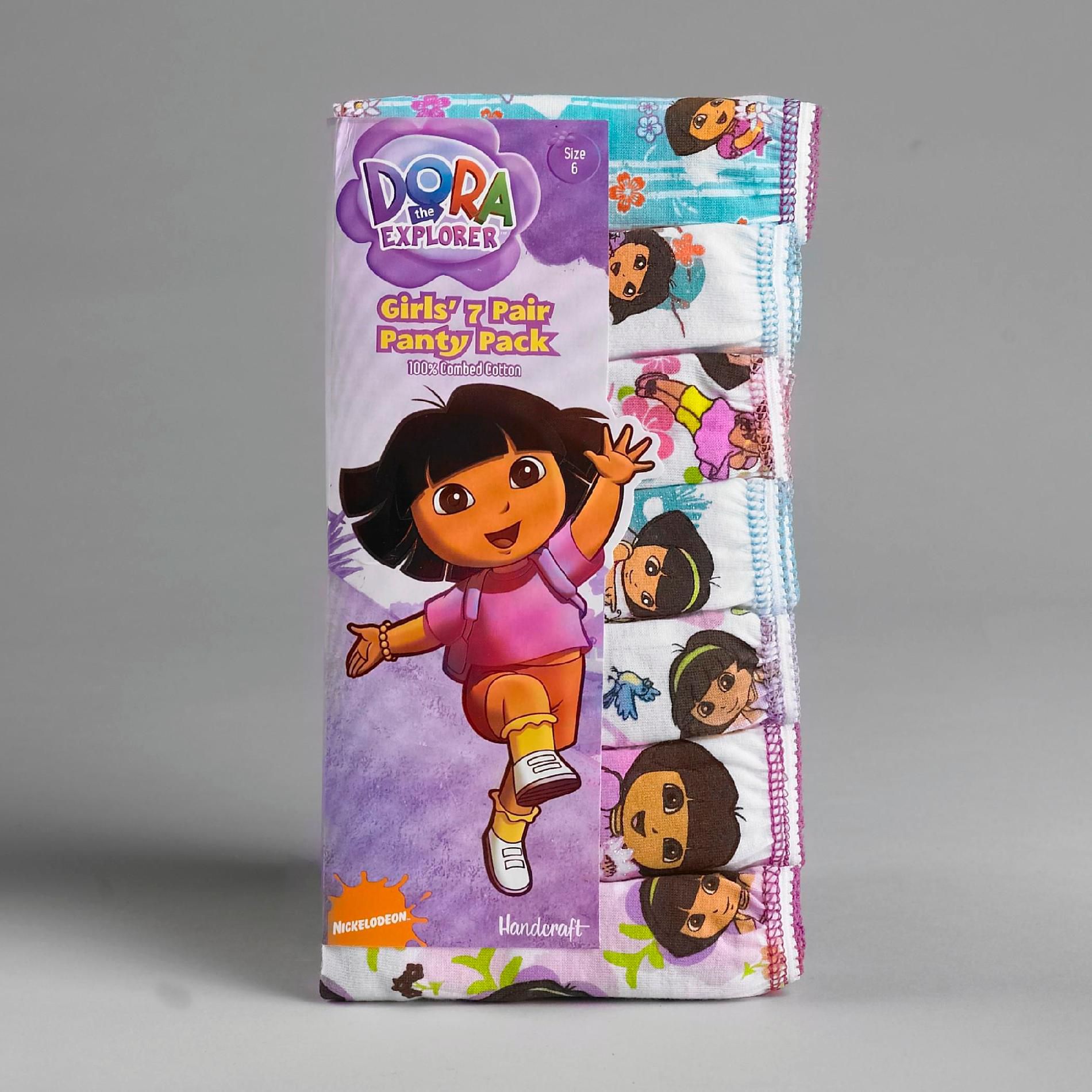 Nickelodeon Girl's Dora the Explorer Panties - 7 Pack