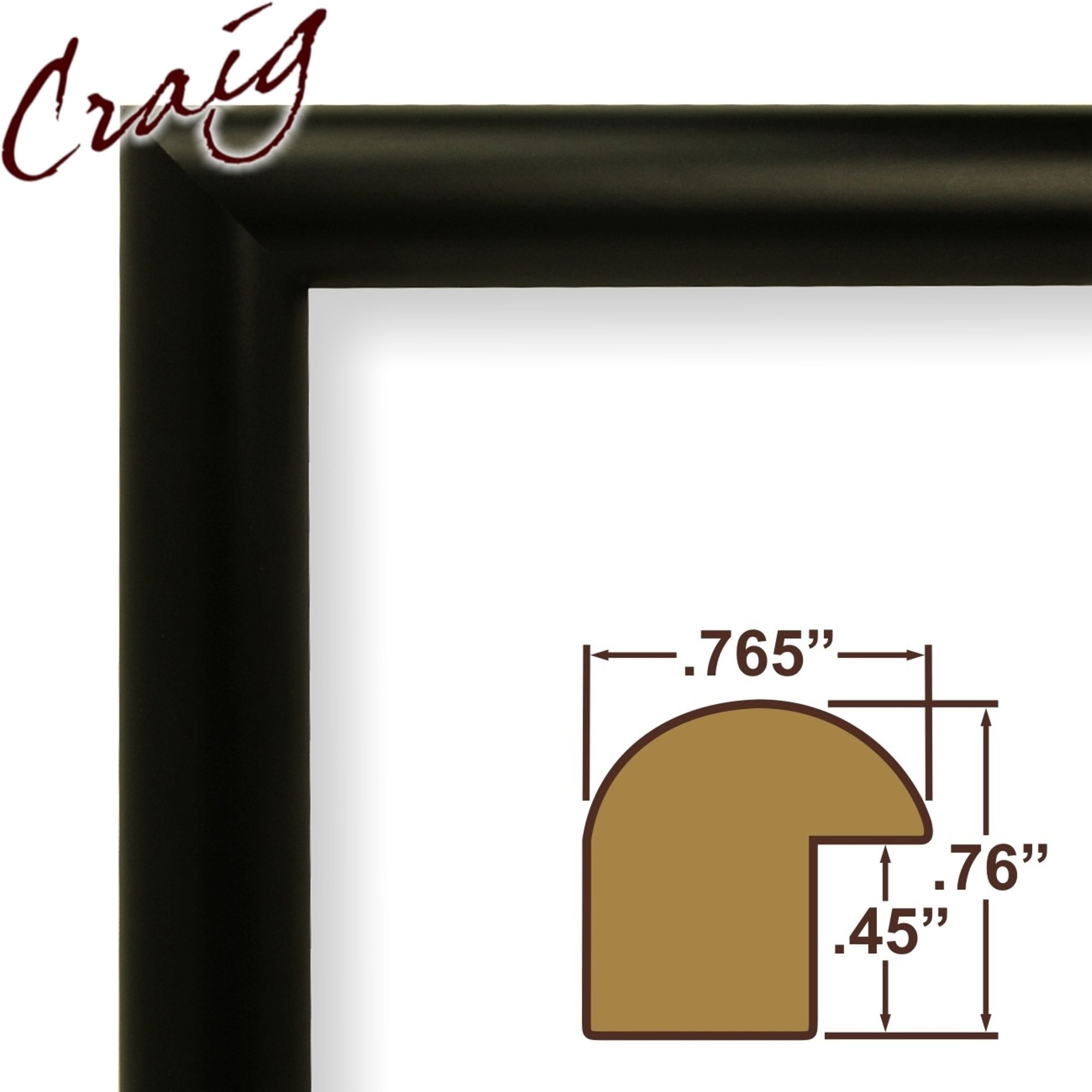 Craig Frames Inc 13x34 Custom .765 Craig Frames Inc 13x34 Custom .765