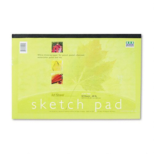 Pacon PAC4747 Art1st Sketch Pad  18 x 12  White  50 Sheets