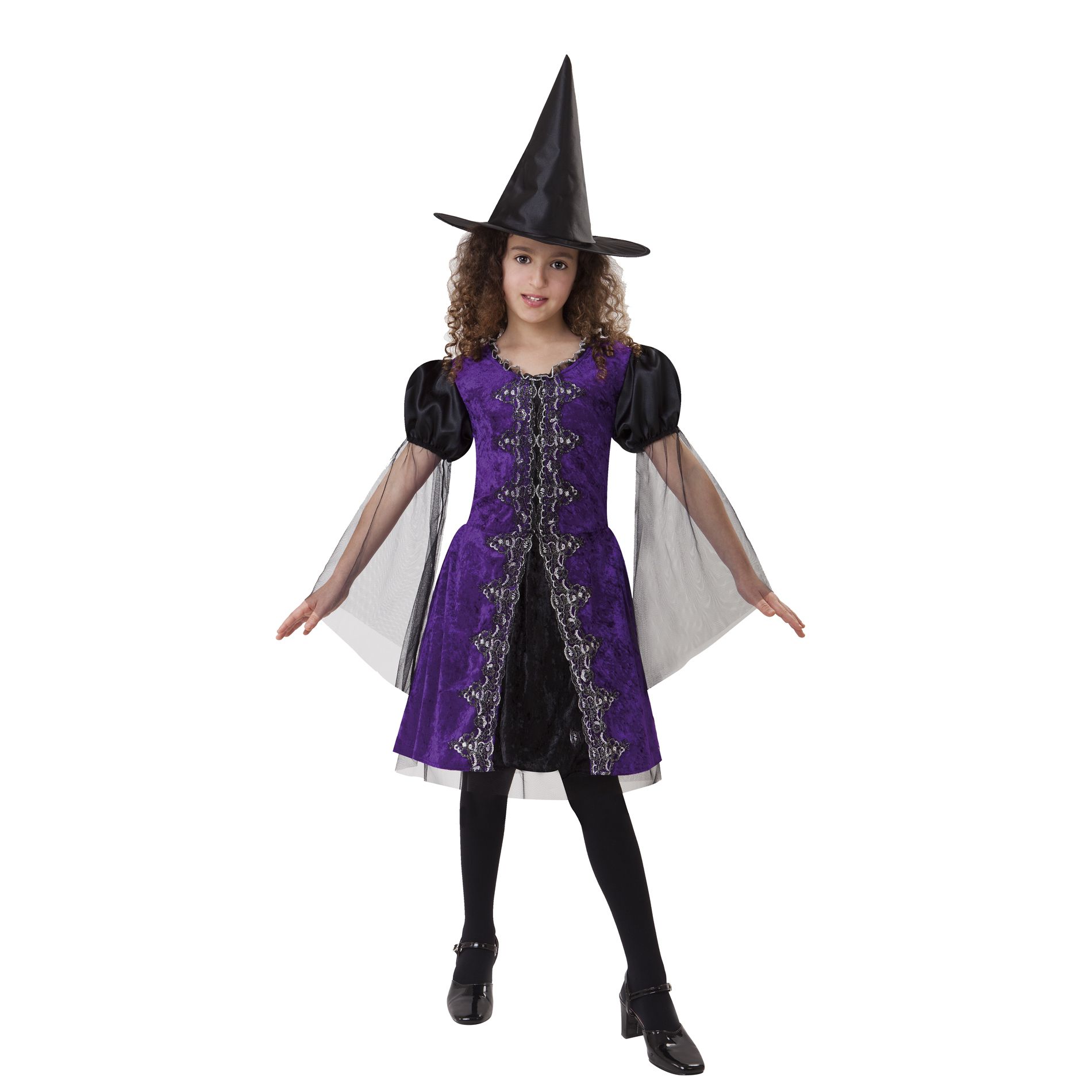 Totally Ghoul Sassy Witch Girl's Halloween Costume