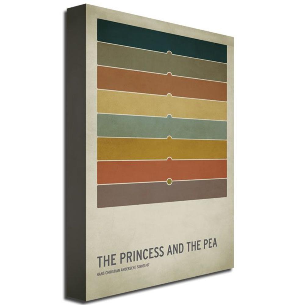 Trademark Global Christian Jackson 'The Princess and the Pea' Canvas Art