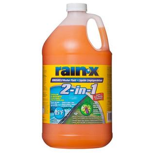 Rain X 2 In 1 1 Gallon Windshield Washer Fluid