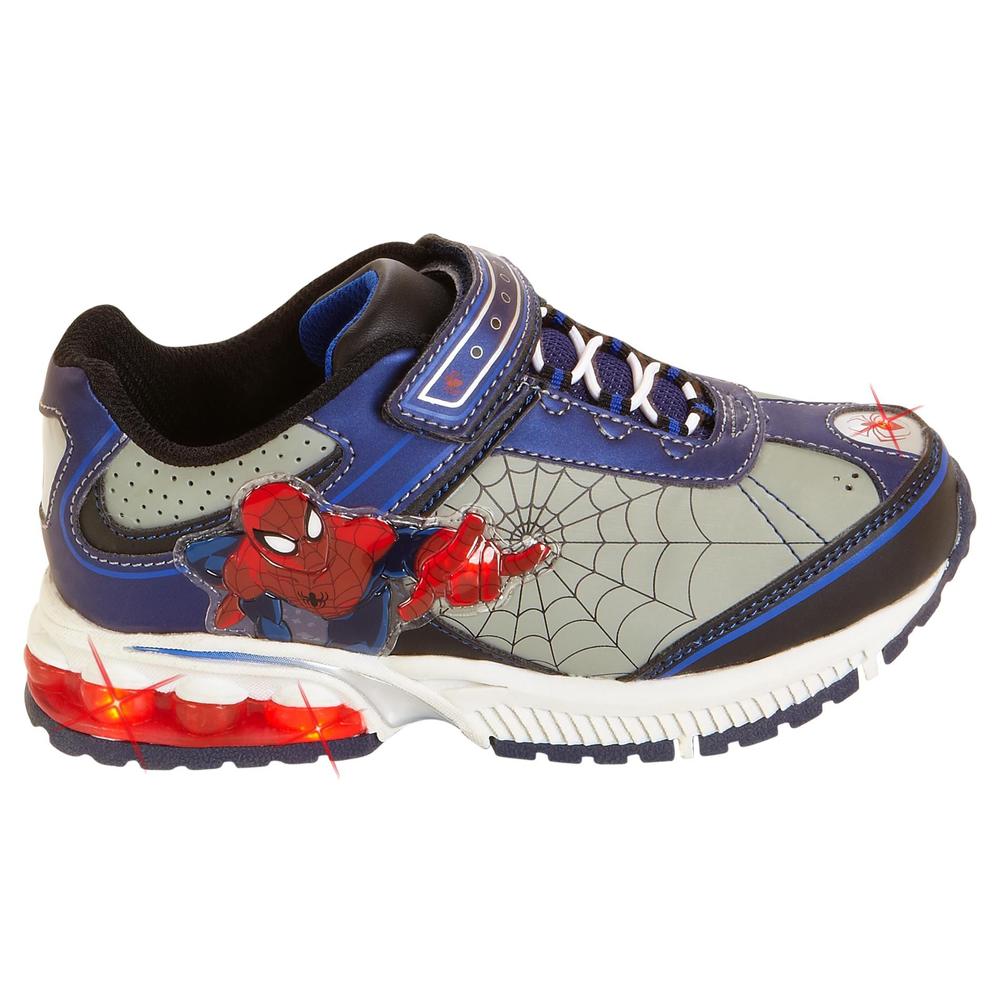 Character Boy's Spiderman Athletic Shoe Grey