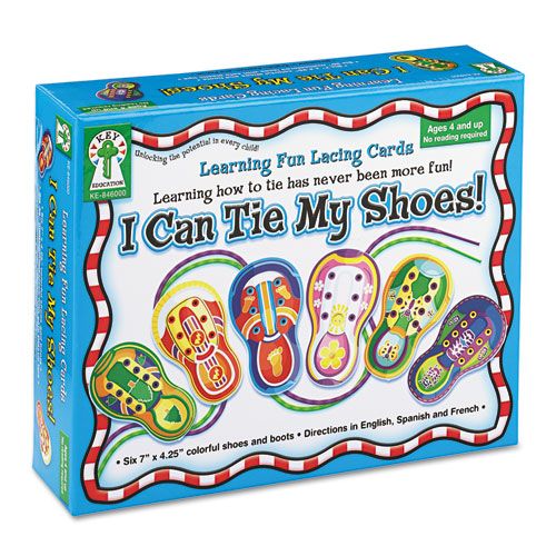 Carson-Dellosa Pub Group CDP846000 &#8220;I Can Tie My Shoes!&#8221; Lacing Cards