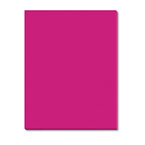 PAC103450 RIVERSIDE CONSTRUCTION PAPER, 76 LBS., 9 X 12, SCARLET, 50 SHEETS/PACK
