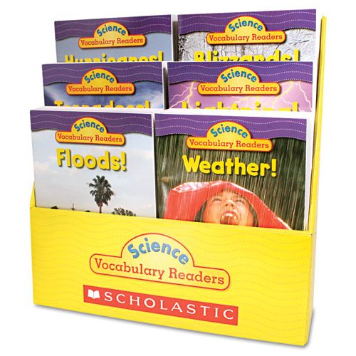 SHS0545015987 SCIENCE VOCABULARY READERS: WILD WEATHER, 36 BOOKS/SIX TITLES AND TEACHING GUIDE