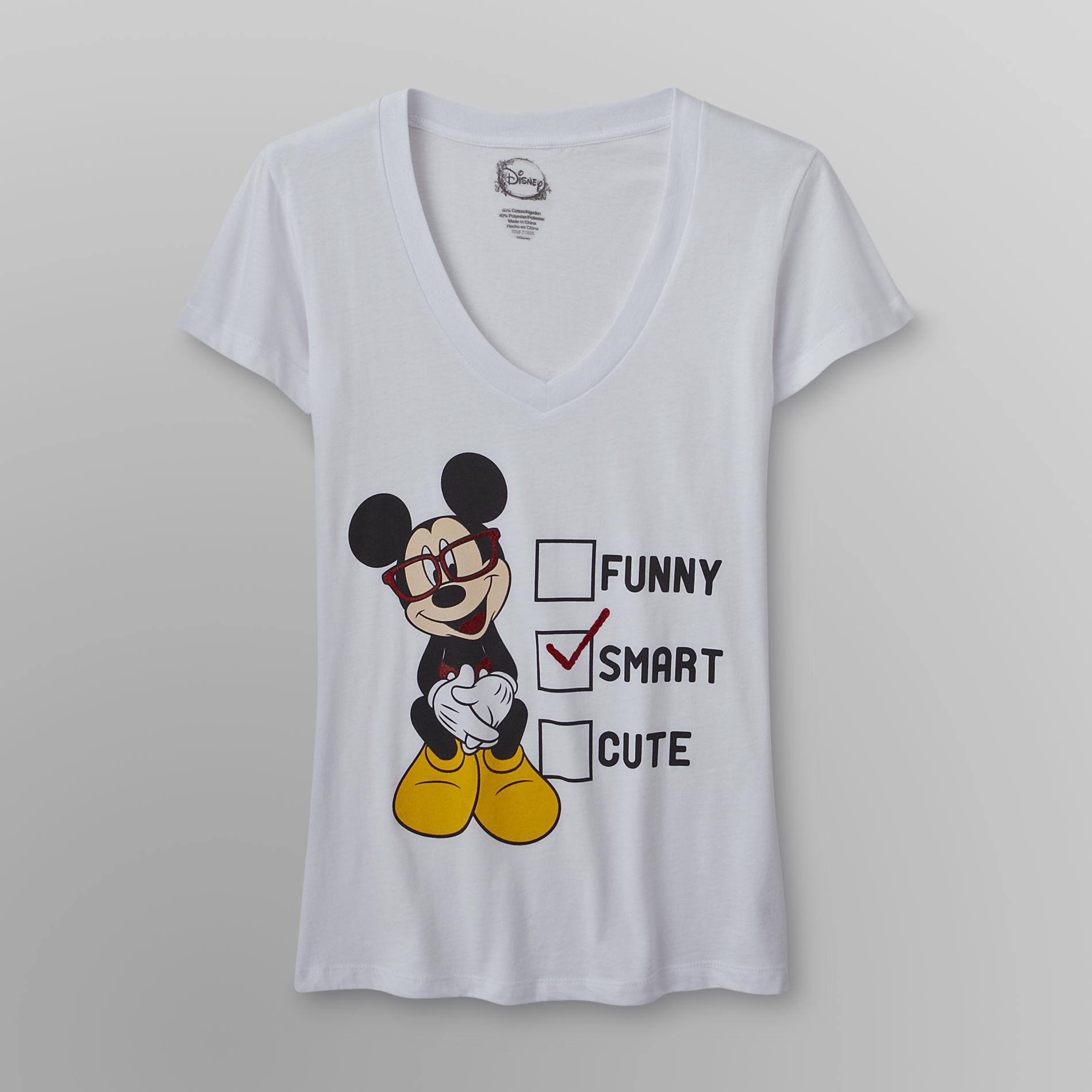 Hybrid Junior's Graphic T-Shirt - Mickey Mouse